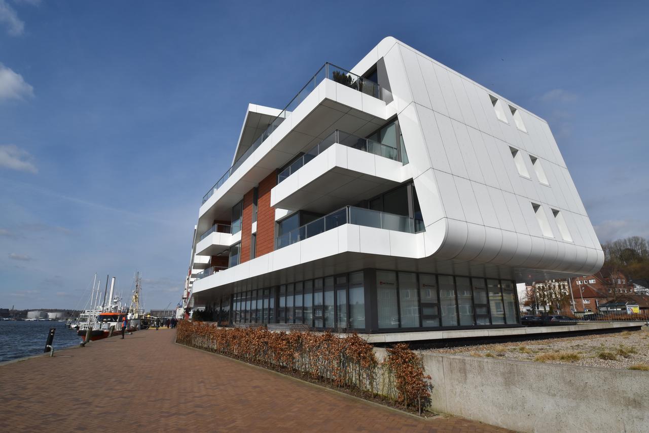 Apartamento Loft 5 - Urlaub Direkt An Der Foerde Flensburgo Exterior foto